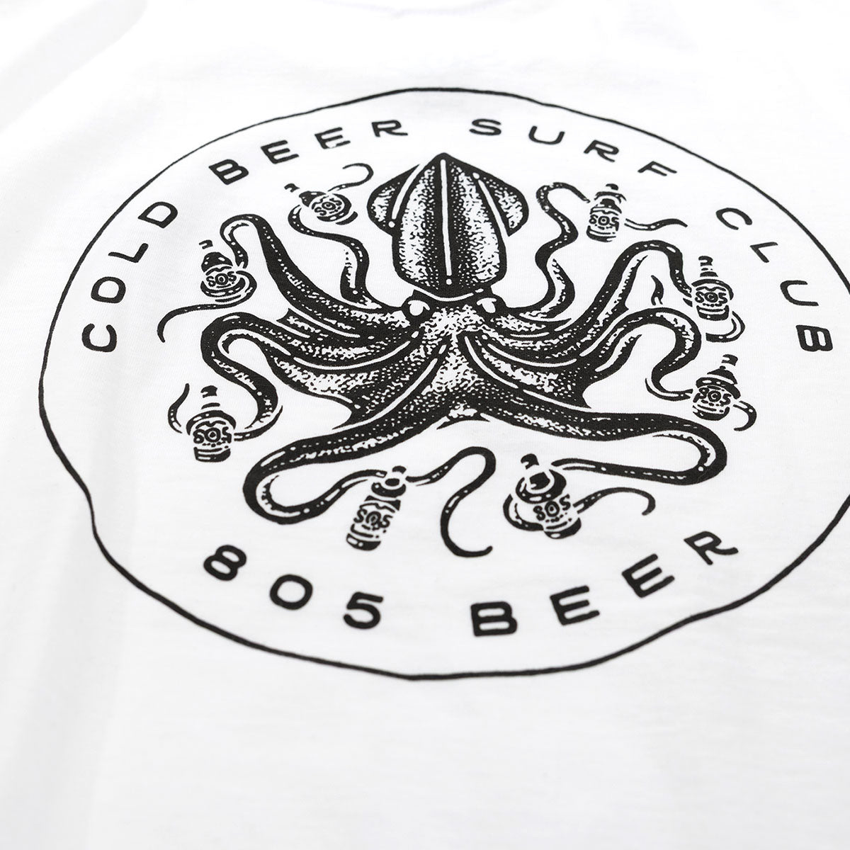 805 Premier White Deep Sea Tee