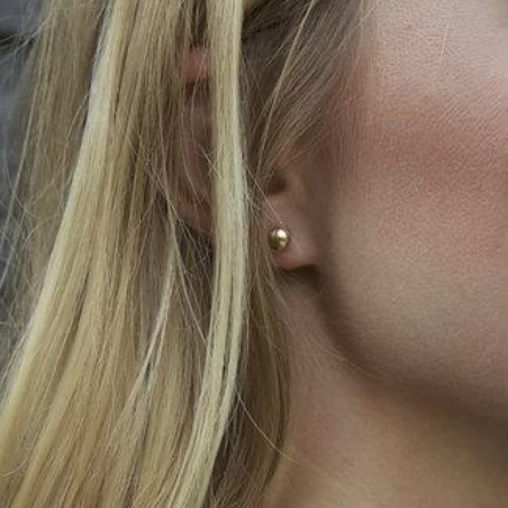 Classic Gold 6mm Ball Studs