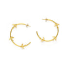 Songbird Gold Hoops