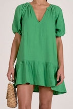 Gina Kelly Green Mini Dress