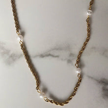 Paris Pearl Chain Necklace