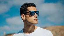 Matte Black/Sky Blue Torrey Pines Sunglasses