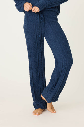 Midnight Cozy Cable Pant