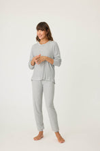 Silver Sparkle Thermal Ski Jammie Set