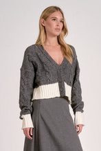 Carrie Cable Crop Cardigan