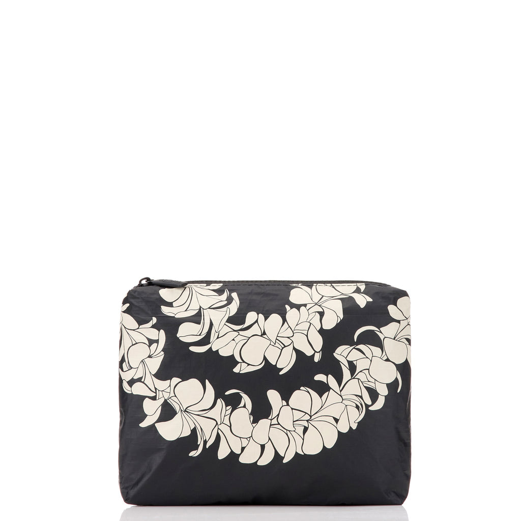 Plumeria Lei Sandstone SMALL Pouch