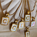 Pearla Initial Necklace