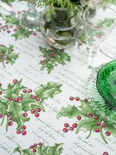 Holly Song Ecru Tablecloth