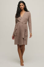 CozyChic Lite Sable Ribbed Robe