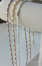 Chloe Purple Beaded Necklace