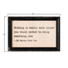 Framed Quote Print
