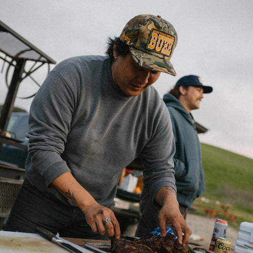 Good Buzz Camo Snapback