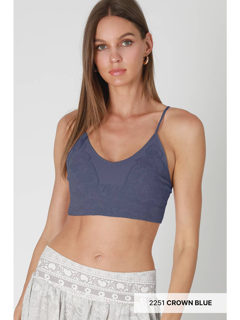 Lace Embroidered Bralette