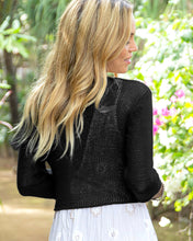 Ballet Black Wrap Sweater