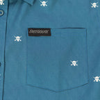 Jasper Vintage Blue Button-Up Shirt