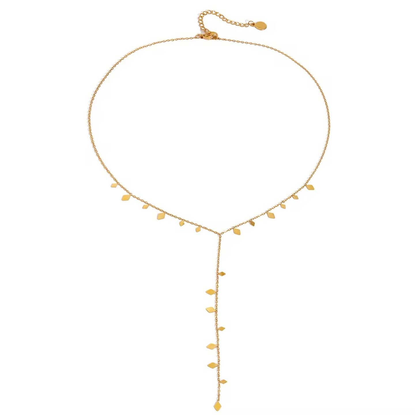 Directions Lariat Necklace