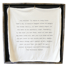 Velveteen Rabbit Heirloom Baby Blanket