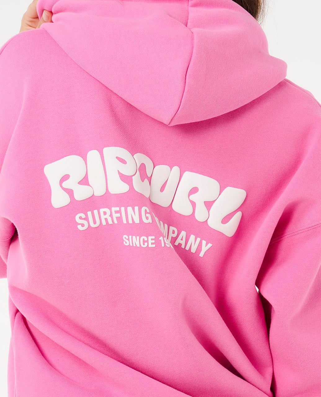 Surf Puff Heritage Super Pink Hoodie
