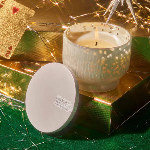 Volcano Mercury Etched Inverted Candle
