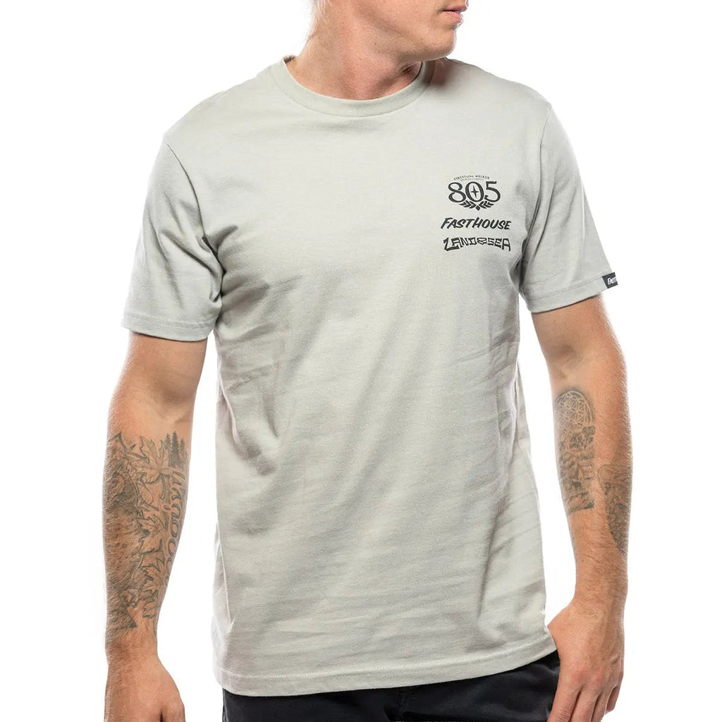 805 Land & Sea Light Gray Tee