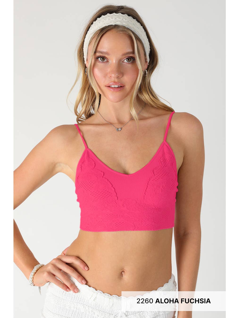 Lace Embroidered Bralette