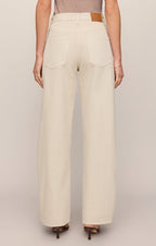 The Show Off Soapstone Eyelet Bowed Jeans