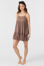 Saltwater Solids Rilee Deep Taupe Dress