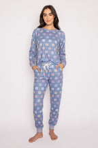 Mountain Love Snowflakes Banded Pant
