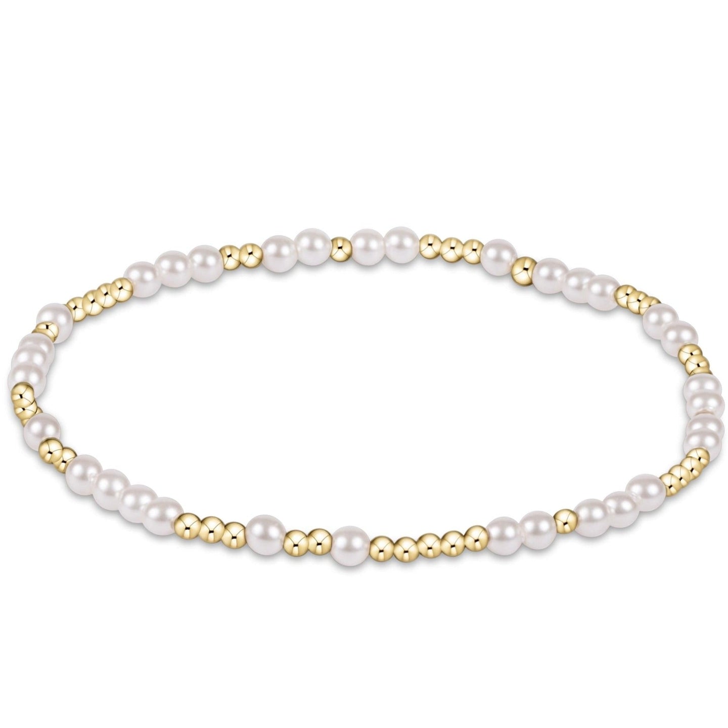 Hope Unwritten Gold Pearl Bracelet