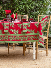 Holly Song Red Tablecloth