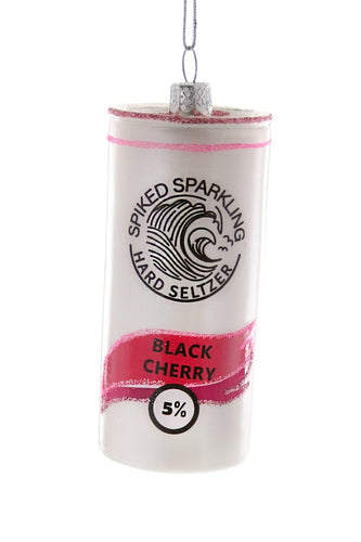 Black Cherry White Claw Ornament