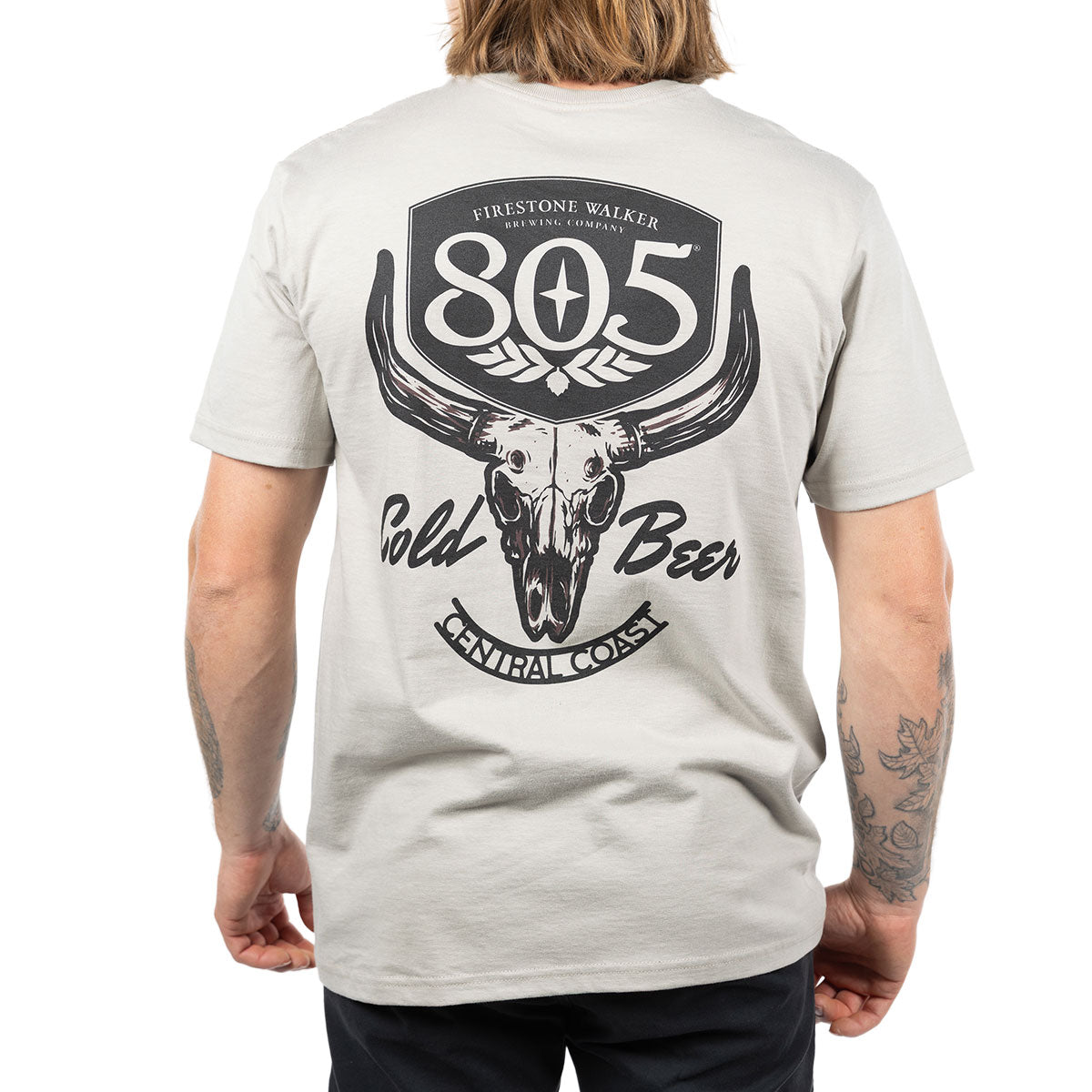 805 Premier Light Gray Outlaw Tee