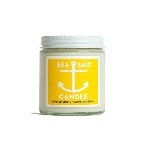 Sea Salt Lemon Mini Candle