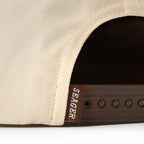 Los Rios Cream/Brown Snapback