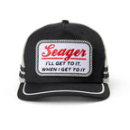 High Noon Black Trucker Hat