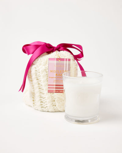 Mistletoe Kisses Holiday Bag Candle