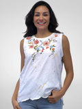 Franci Embroidered Tank