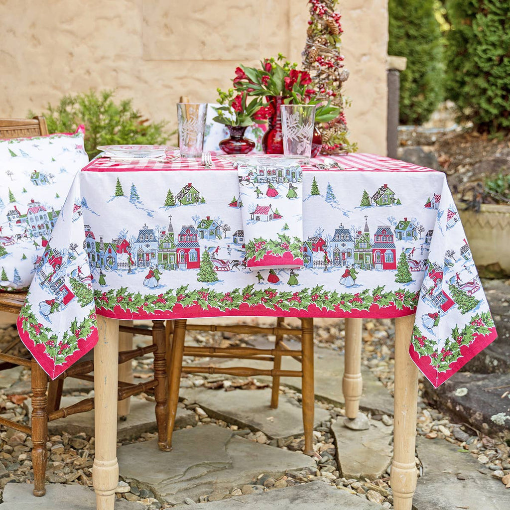 Victorian Christmas Tablecloth