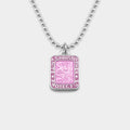 St. Christopher RECTANGLE Surf Necklace