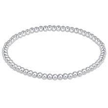 Classic Silver Bead Bracelet