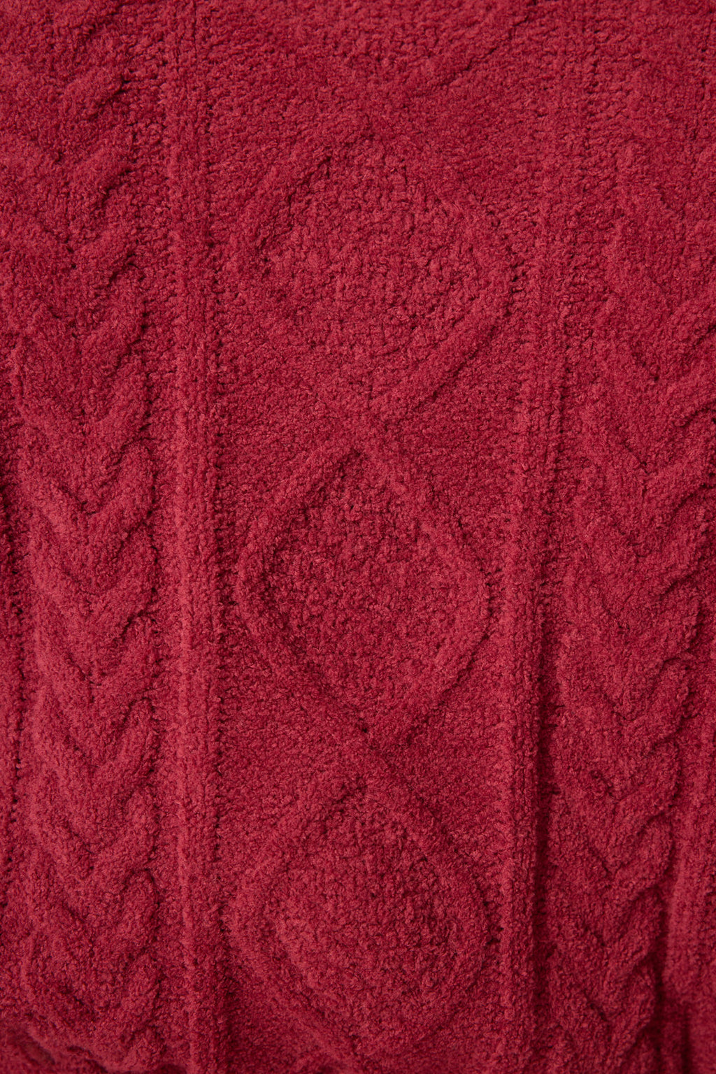 Cozy Cable Knit Port Robe
