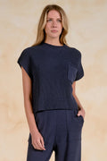 Willow Navy Sweater