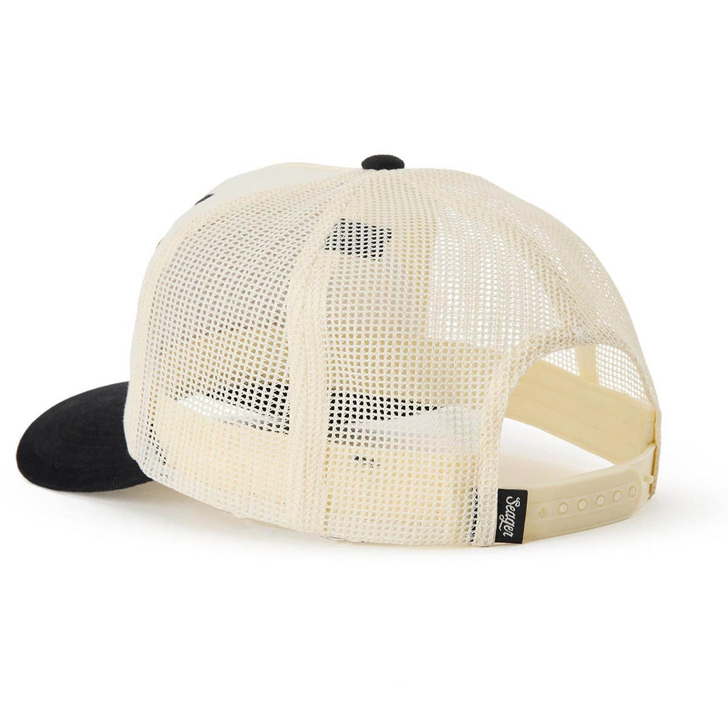 Big Rig Trucker Cream / Black Snapback