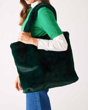 Cozy Cabin Faux Fur Tote