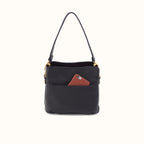Starr Black Convertible Shoulder Bag