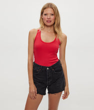 Cher Rib Scoop Neck Tank