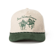 Los Rios Natural / Green Cord Snapback