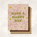 Happy Day Floral Card