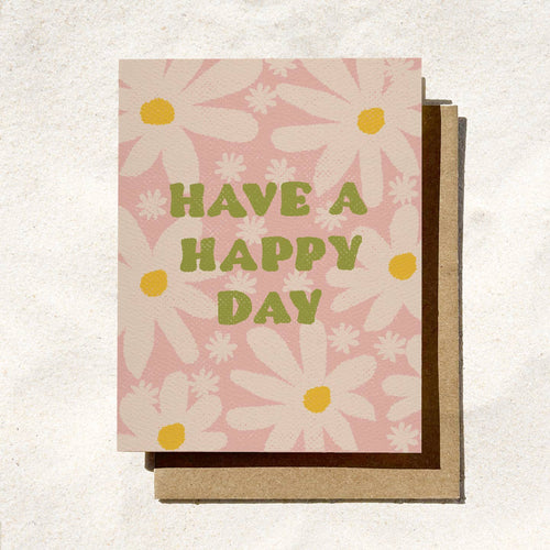Happy Day Floral Card