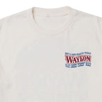 Waylon Jennings Good Hearted Woman Vintage White Tee